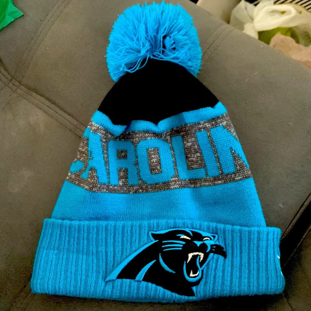 Brand new Carolina Panthers hat. Never worn.